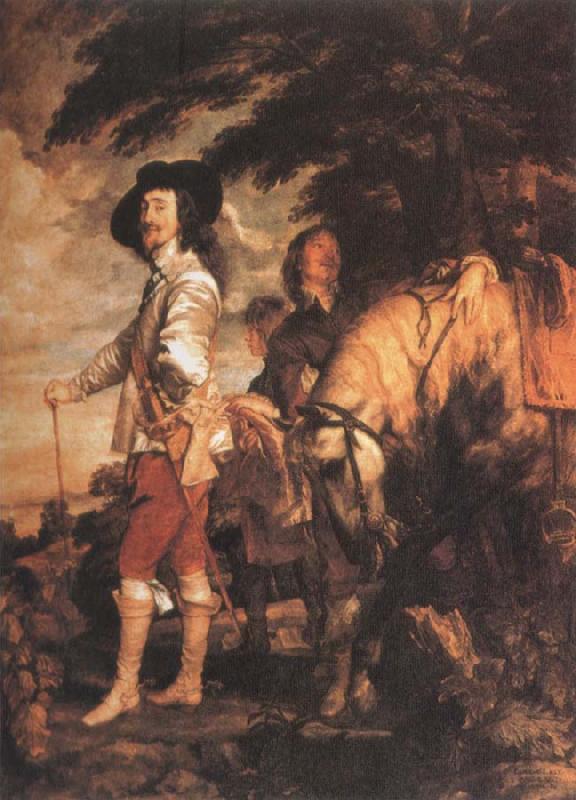 Anthony Van Dyck King of England at the Hunt France oil painting art